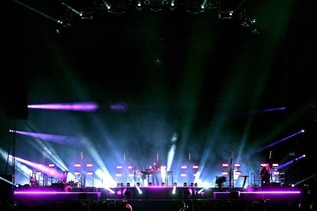 SCHILLER LIVE 2016. Keyboarder Christopher von Deylen ( Schiller ) während eines Konzertes im Rahmen seiner SCHILLER LIVE 2016 - Tour am 13.10.2016 vor 3.500 Fans in der Arena Leipzig.
