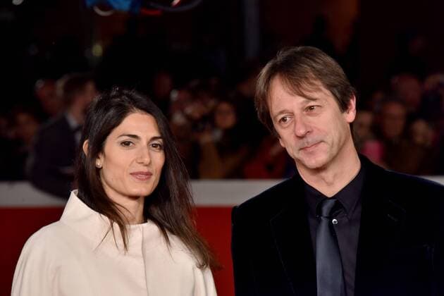 Roma Cinema Fest 2016. Festival Internazionale del Film di Roma. Red carpet film Moonlight . Pictured: Virginia Raggi, Luca Bergamo  Copyright: xCMx xIPAx