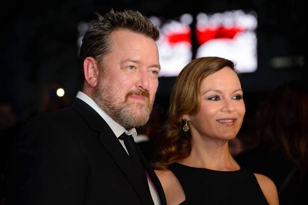 . 14 10 2016. London, Odeon, Leicester Square, United Kingdom. Guy Garvey and Rachael Stirling arrive at Their Finest Film Premiere.  xChrisxJosephx xi-Imagesx IIM-13601-0035