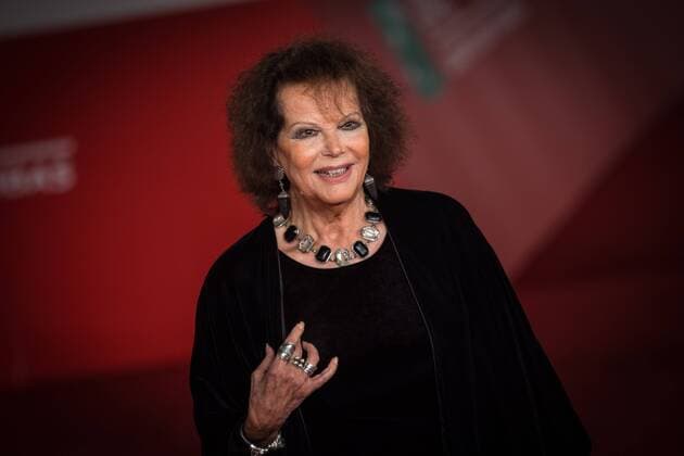 Rome: 11th Film Festival Claudia Cardinale during the Film Festival, Eleventh Edition. Red carpet with Moonlight.  AndreaxRonchini