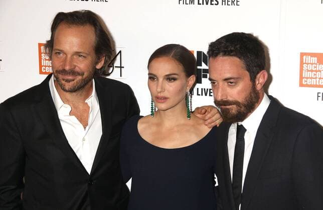 October 13, 2016 - New York, New York, U.S. - Actors PETER SARSGAARD, NATALIE PORTMAN and director PABLO LARRAIN attend the New York premiere of Jackie held during the 54th Annual New York Film Festival at Alice Tully Hall at Lincoln Center. New York U.S. - ZUMAk03_