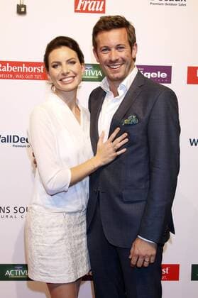 Julia Hartmann mit Ehemann Jan Hartmann bei der 10. Verleihung der Goldenen Bild der Frau 2016 im Hamburger Stage Theater. Hamburg, 13.10.2016 Foto:xgbrcix xFuturexImage