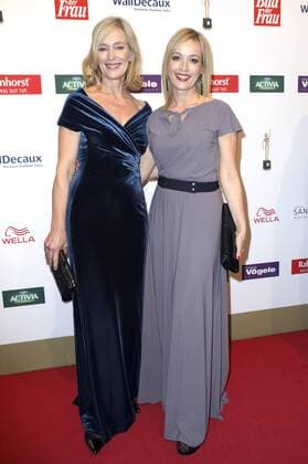 Katja Weitzenböck und Katharina Abt bei der 10. Verleihung der Goldenen Bild der Frau 2016 im Hamburger Stage Theater. Hamburg, 13.10.2016 Foto:xS.xGabschx xFuturexImage
