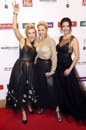 Stefanie Hertel, Alexandra Geiger und Anita Hofmann bei der 10. Verleihung der Goldenen Bild der Frau 2016 im Hamburger Stage Theater. Hamburg, 13.10.2016 Foto:xH.xHartmannx xFuturexImage