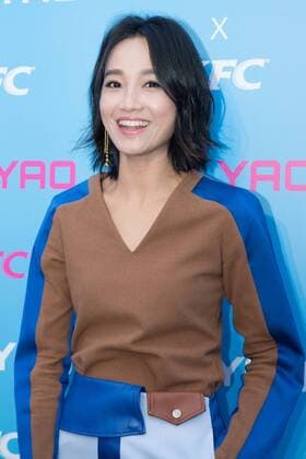 SHANGHAI, CHINA - OCTOBER 13: Hostess and actress Zhu Dan attends the C.J.YAO presentation as part of the Shanghai Fashion Week Spring Summer 2017 at Xintiandi Hall A on October 13, 2016 in Shanghai, China.  CFP493763046