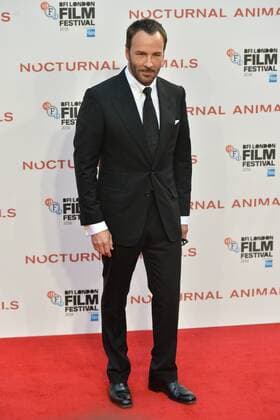 October 14, 2016 - London, London, UK - TOM FORD attends the Nocturnal Animals film premiere of as part of the London Film Festival. London, UK. London UK  - ZUMAl94_
