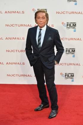 October 14, 2016 - London, London, UK - VALENTINO attends the Nocturnal Animals film premiere of as part of the London Film Festival. London, UK. London UK  - ZUMAl94_