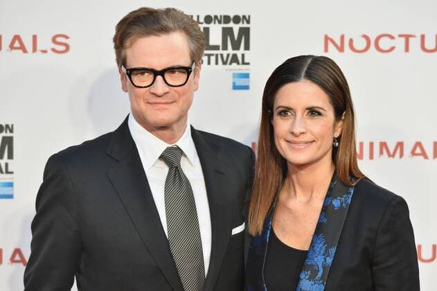 October 14, 2016 - London, London, UK - COLIN FIRTH and LIVIA FIRTH attend the Nocturnal Animals film premiere of as part of the London Film Festival. London, UK. London United Kingdom  - ZUMAl94_