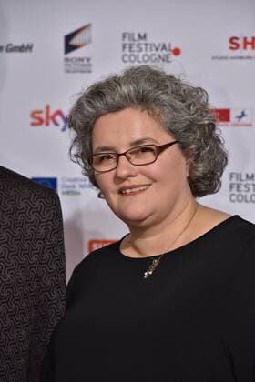 Die Dokumentarfilmer Tobias und Christiane Büchner posieren am 14.10.2016 in Köln auf dem roten Teppich beim International Film Award NRW im Rahmen des Film Festival Cologne. (vormals: Cologne Conference) ein internationales Film- und Fernsehfestival in Köln.