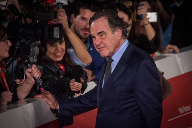 Filmfest in Rom - Filmpremiere Snowden Rome: Red Carpet Snowden Director Oliver Stone during the 11th Rome Film Festival Red Carpet Snowden. It is a movie of disillusioned with the intelligence community, top contractor Edward Snowden (Joseph Gordon-Levitt) leaves his job at the National Security Agency.  AndreaxRonchini