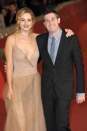Roma Cinema Fest 2015. Festival Internazionale del Film di Roma. Red carpet film Tramps Pictured : Grace Van Patten, Adam Leon  Copyright: xAlbertoxTerenghix xIPAx