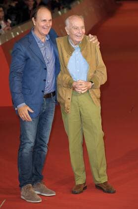 Roma Cinema Fest 2015. Festival Internazionale del Film di Roma. Red carpet film The last call Pictured : Folco Quilici, Brando Quilici  Copyright: xAlbertoxTerenghix xIPAx
