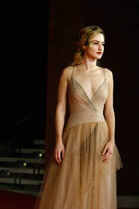 Filmfest in Rom - Premiere Tramps Italy: Grace Van Patten Red Carpet Rome Festival Grace Van Patten at Red Carpet 11th edition of the International Film Festival of Rome.  FabioxAltobello