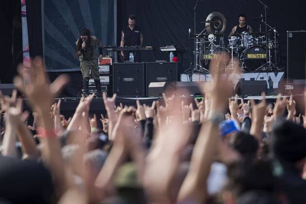 Ministry Knotfest Musikfestival Festival Foro Pegaso de Toluca. Mexiko  - ZUMAu78_