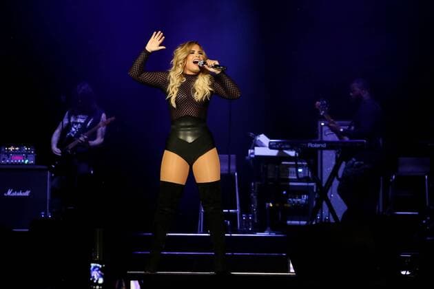 October 16, 2016 - Mexico - EUM20161016ESP21.JPG.CIUDAD DE MEXICO Music Musica-Demi Lovato.- Concierto de la cantante estadounidense Demi Lovato en el Palacio de los Deportes de la Ciudad de Mexico, este domingo 16 de octubre de 2016.  - ZUMAu78_