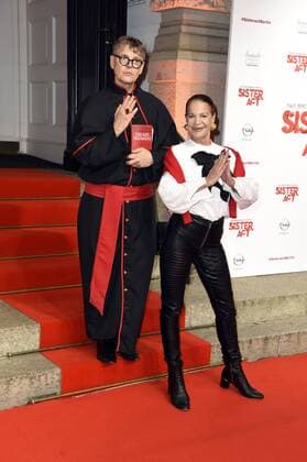 Rolf Scheider und Barbara Engel bei der Galapremiere des Musicals Sister Act im Stage Theater des Westens. Berlin, 16.10.2016 Foto:xF.xKernx xFuturexImage