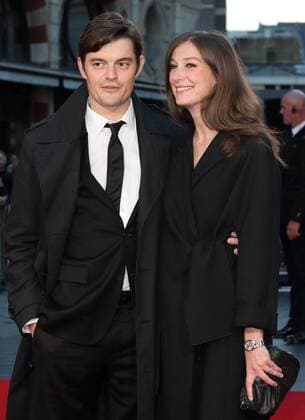LFF Closing Gala Screening of Free Fire London.UK. Sam Riley and Alexandra Maria Lara at the London Film Festival 2016 Closing Gala screening of Free Fire at the Odeon Leicester Square Londo. 16th October 2016. LMK73-62601-171016. 