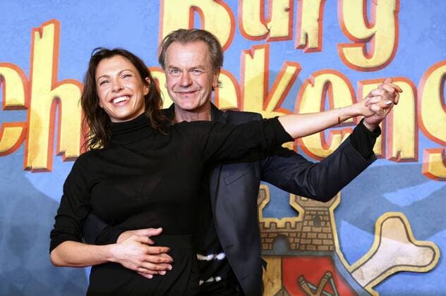 Jana Pallaske und Ralf Huettner bei der Premiere des Kinofilms Burg Schreckenstein im Mathäser Filmpalast. München, 16.10.2016 Foto:xD.xBedrosianx xFuturexImage