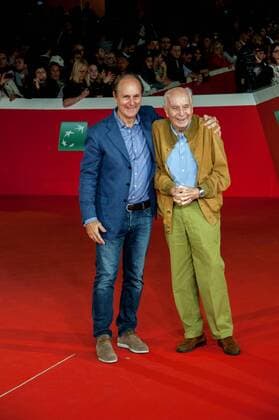 Italy: The Last Call red carpet Brando Quilici and Fosco Qulici (father) on the red carpet of the 11th Festival of Rome s Auditorium Music Park in Rome, Italy  PatriziaxCortellessa
