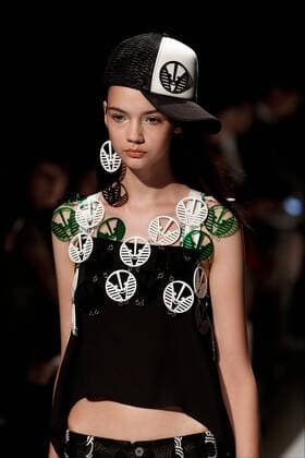 Hongkong Fashion Week A model wearing Hong Kong fashion designs walks down the runway during a special Fashion Hong Kong 2017 Spring Summer Collection show as part of Amazon Fashion Week Tokyo on October 17, 2016, Tokyo, Japan. The Hong Kong Trade Development Council organised the show to introduce the work of three fashion designers (Chailie Ho, Vickie Au and Polly Ho) and promote Hong Kong fashion in Tokyo. Amazon Fashion Week Tokyo runs until October 23.  (gxta_amazonfashionhongkong47)