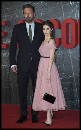 . 17 10 2016. London, United Kingdom. Ben Affleck and Anna Kendrick arriving at The Accountant premiere in London.  xStephenxLockx xi-Imagesx IIM-13622-0018