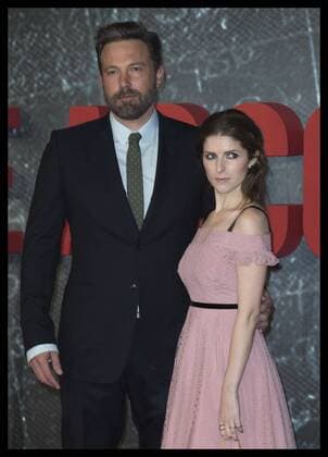. 17 10 2016. London, United Kingdom. Ben Affleck and Anna Kendrick arriving at The Accountant premiere in London.  xStephenxLockx xi-Imagesx IIM-13622-0021