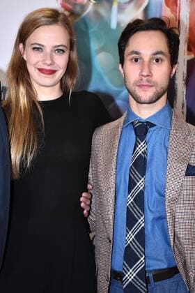 Saskia Rosendahl und Ludwig Trepte bei der Nirgendwo Film Premiere am 17.10.2016 in Berlin Nirgendwo Kino Premiere in Berlin, 2016 
