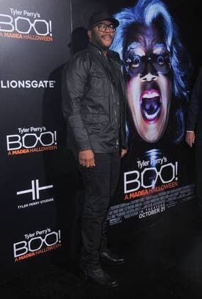 October 17, 2016 - Hollywood, CA, United States - 17 October 2016 - Hollywood, California. Tyler Perry. Premiere Of Lionsgate s Boo! A Madea Halloween held at ArcLight Cinerama Dome. Photo Credit: AdMedia Hollywood United States - ZUMAa123
