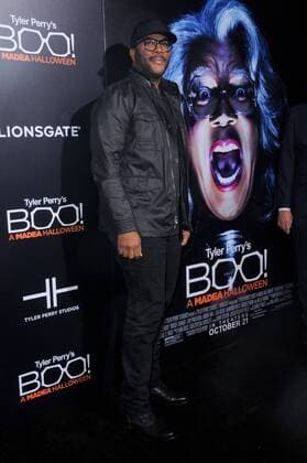 October 17, 2016 - Hollywood, CA, United States - 17 October 2016 - Hollywood, California. Tyler Perry. Premiere Of Lionsgate s Boo! A Madea Halloween held at ArcLight Cinerama Dome. Photo Credit: AdMedia Hollywood United States - ZUMAa123