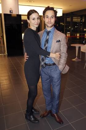 Ludwig Trepte mit Ehefrau Deborah bei der Premiere des Kinofilms Nirgendwo im Cubix Kino. Berlin, 17.10.2016 Foto:xS.xGabschx xFuturexImage