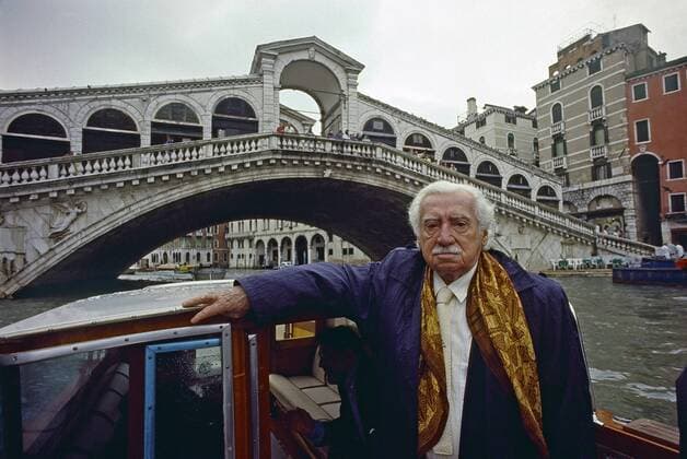 PORTRAITS 01 10 1994 Venezia: Jorge Amado, brasilian writer. Venezia Italy