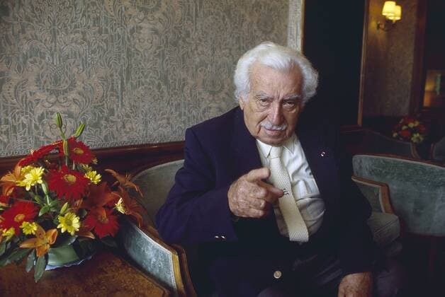 PORTRAITS 01 10 1994 Venezia: Jorge Amado, brasilian writer. Venezia Italy