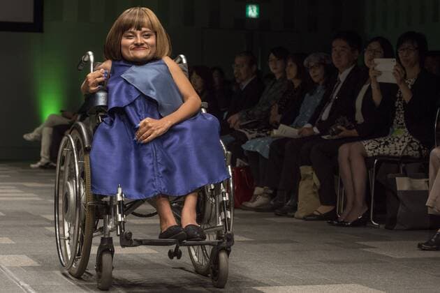 October 19, 2016 - Tokyo, Tokyo, Japan - A model presents a creation by Japanese designer Takafumi Tsuruta for his label Tenbo as part of Fashion Week Tokyo Spring Summer 2017. Tokyo Japan - ZUMAc166 20161019_zap_c166_028
