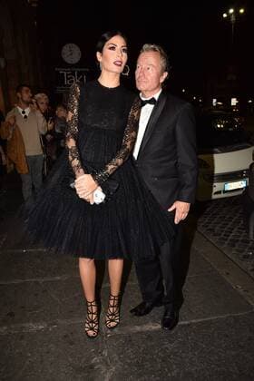 Rome, Adriano Cinema - Film Preview of Mata Hari, Pictured: Elisabetta Gregoraci John Savage  Copyright: xVincenzoxLandix xIPAx