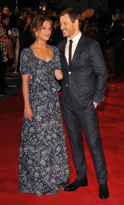 The Light Between Oceans - UK film premiere London, UK. Alicia Vikander and Michael Fassbender at The Light Between Oceans - UK film premiere at the Curzon Mayfair, London on October 19th 2016. LMK315-61154-201016 