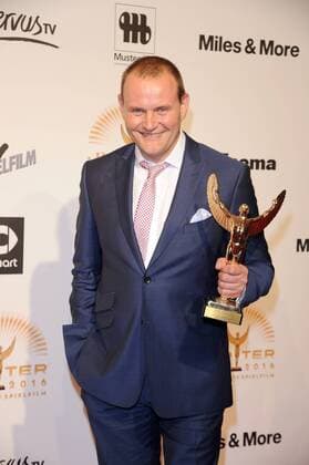 11. Jupiter Award Devid Striesow 11. Jupiter Award Preisverleihung im MOSKAU in Berlin, 06.04.2016