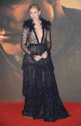 October 20, 2016 - London, England, United Kingdom - Danika Yarosh attends the European Premiere of Jack Reacher: Never Go Back at Cineworld Leciester Square. London United Kingdom - ZUMAs147 20161020_zap_s147_056
