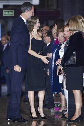 Prinzessin-von-Asturien-Preis: Konzert in Oviedo 20-10-2016 Spain Queen Letizia and King Felipe during the concert for the 25th Princess Asturias awards at the auditorio palace de Congresos in Oviedo. No Spain  Copyright: PPEx