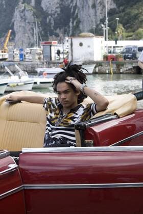 Capri (Na) Shooting Dolce & Gabbana millenias pictured Luka Sabbat  Copyright: xSalvatorexFranchinix xIPAx