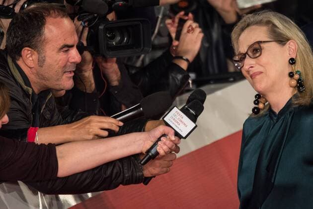Rome: Meryl Streep attends the red carpet Meryl Streep walks the red carpet for Florence Foster Jenkins during the 11th Rome Film Festival in Rome, Italy.  AndreaxRonchini