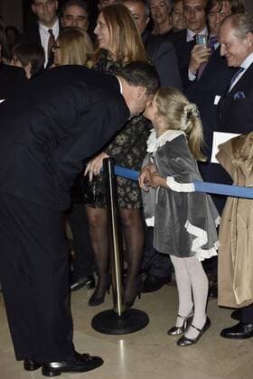 Oviedo. King Felipe and Queen Letizia attending a concert the day before the Princess of Asturias awards  JuanxRuizxBezos