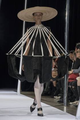 October 21, 2016 - Tokyo, Tokyo, Japan - A model presents a creation by designer Keiichiro Yuri for brand keiichirosense as part of Fashion Week Tokyo Spring Summer 2017. Tokyo Japan - ZUMAc166 20161021_zap_c166_011