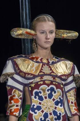 October 21, 2016 - Tokyo, Tokyo, Japan - A model presents a creation by designer Keiichiro Yuri for brand keiichirosense as part of Fashion Week Tokyo Spring Summer 2017. Tokyo Japan - ZUMAc166 20161021_zap_c166_018