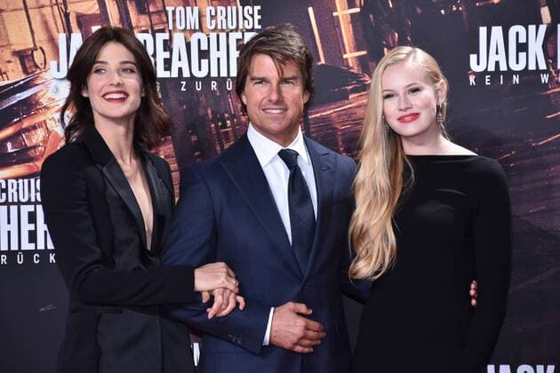 Cobie Smulders, Tom Cruise und Danika Yarosh bei der Jack Reacher: Kein Weg zurück Film Premiere am 21.10.2016 in Berlin Jack Reacher: Never Go Back Filmpremiere in Berlin, 2016 
