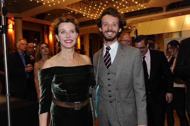 Margarita Broich mit Sohn Hessische Film- und Kinopreis 2016 Alte Oper Frankfurt am Main 21. Oktober 2016