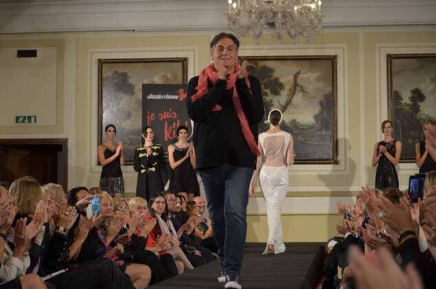 Italy: Alessio Visone Collections Alessio Visone, neapolitan fashion designer presents Je suis kiki his new collection a w 2016 -2017 at Hotel Vesuvio in Naples  AngelaxAcanfora