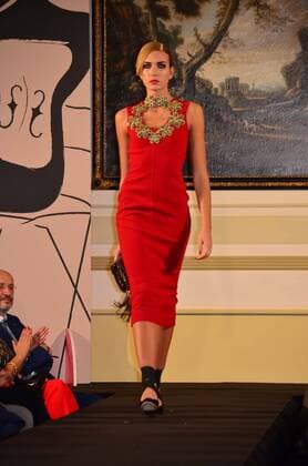 Italy: Alessio Visone Collections Alessio Visone, neapolitan fashion designer presents Je suis kiki his new collection a w 2016 -2017 at Hotel Vesuvio in Naples  AngelaxAcanfora