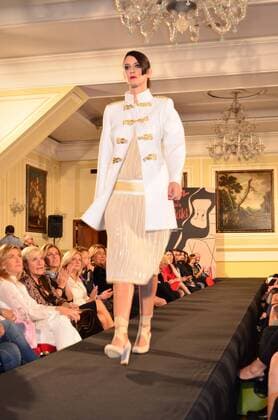 Italy: Alessio Visone Collections Alessio Visone, neapolitan fashion designer presents Je suis kiki his new collection a w 2016 -2017 at Hotel Vesuvio in Naples  AngelaxAcanfora