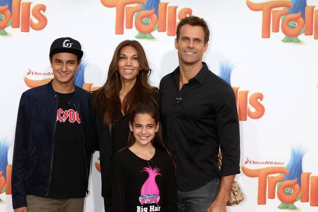 LOS ANGELES - OCT 23: Lucas Arthur Mathison, Vanessa Arevalo, Leila Emmanuelle Mathison, Cameron Mathison at the Trolls Premiere at Village Theater on October 23, 2016 in Westwood, CA  Copyright: xKathyxHutchinsx xIPAx