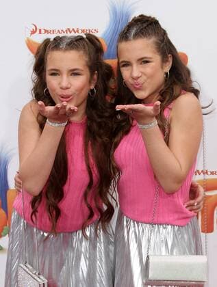 October 23, 2016 - Los Angeles, CA, United States - 23 October 2016 - Los Angeles, California - Chiara DÃ¢â‚¬â„¢ambrosio and Bianca DÃ¢â‚¬â„¢ambrosio. Trolls Los Angeles Premiere held at the Regency Village Theatre in Los Angeles. Photo Credit: AdMedia Los Angeles United States - ZUMAa123 20161023_zaa_a123_312